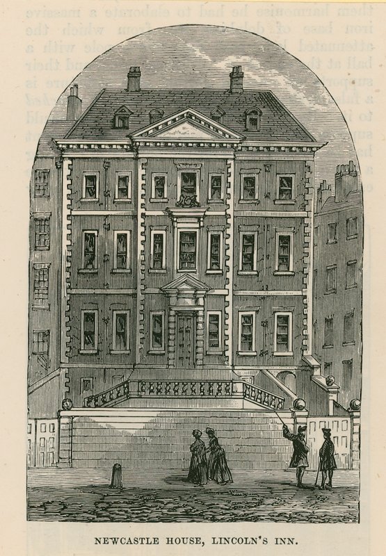 Newcastle House, Lincolns Inn, London von English School
