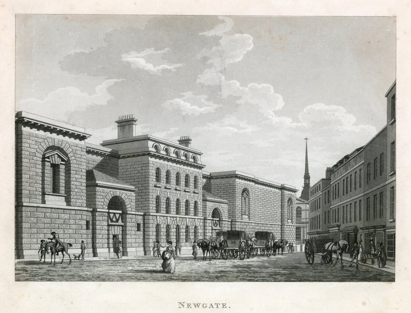 Newgate-Gefängnis von English School