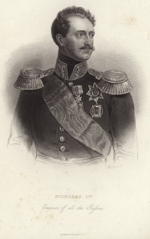 Nikolaus I. von Russland von English School