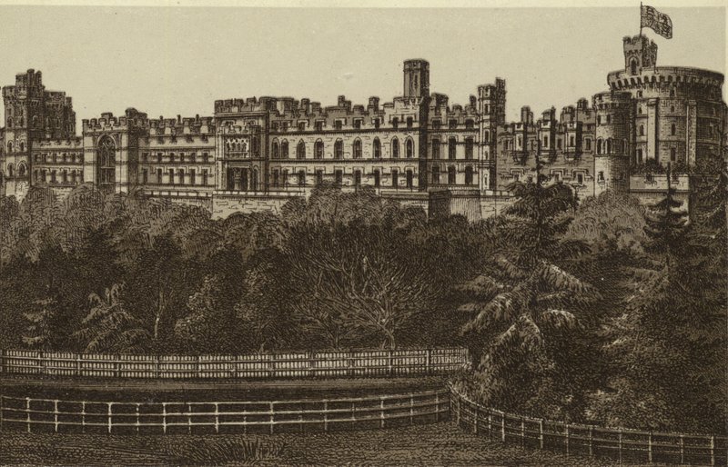 Nordfront, Windsor Castle von English School