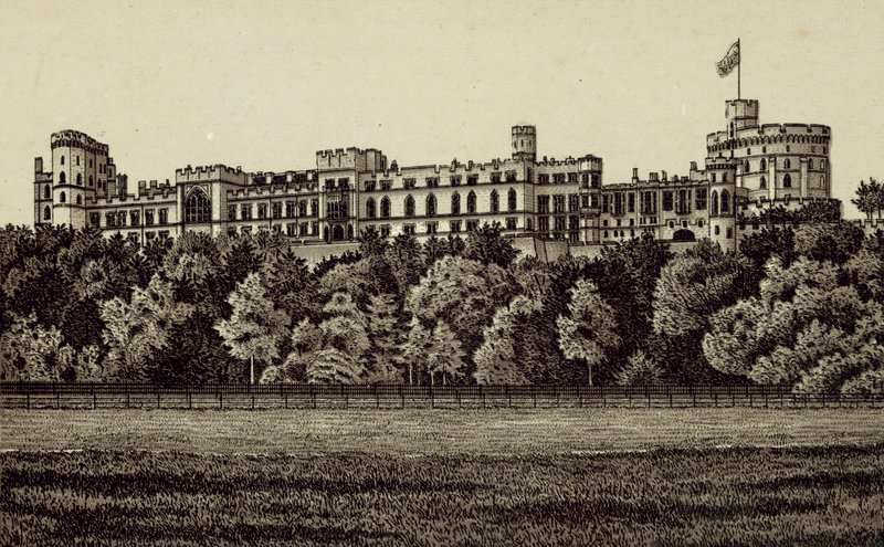 Nordfront, Windsor Castle von English School