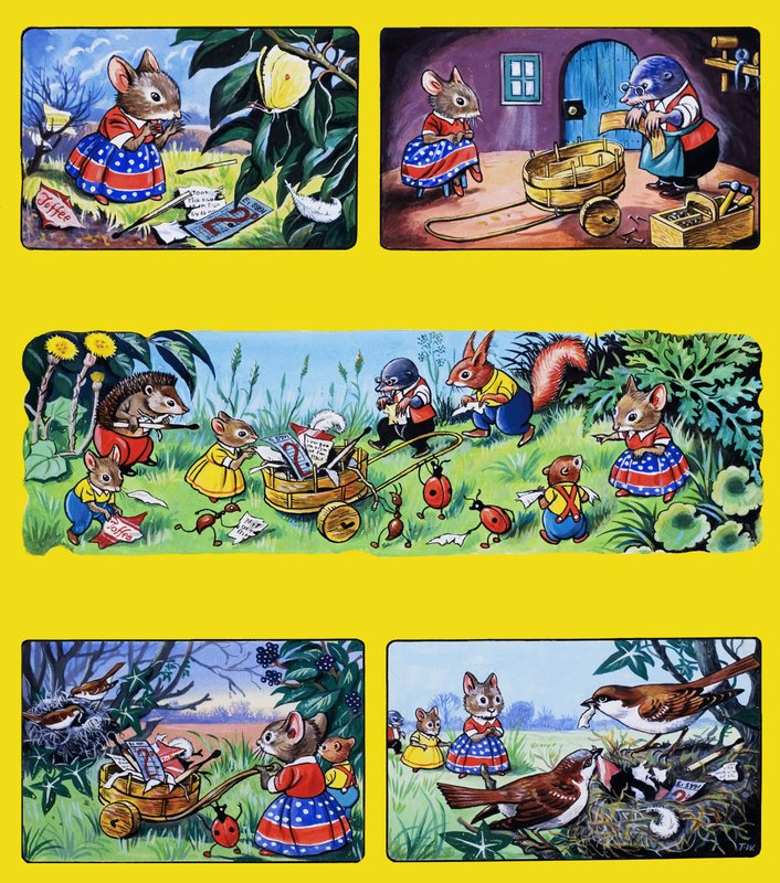 Kindertiere von English School