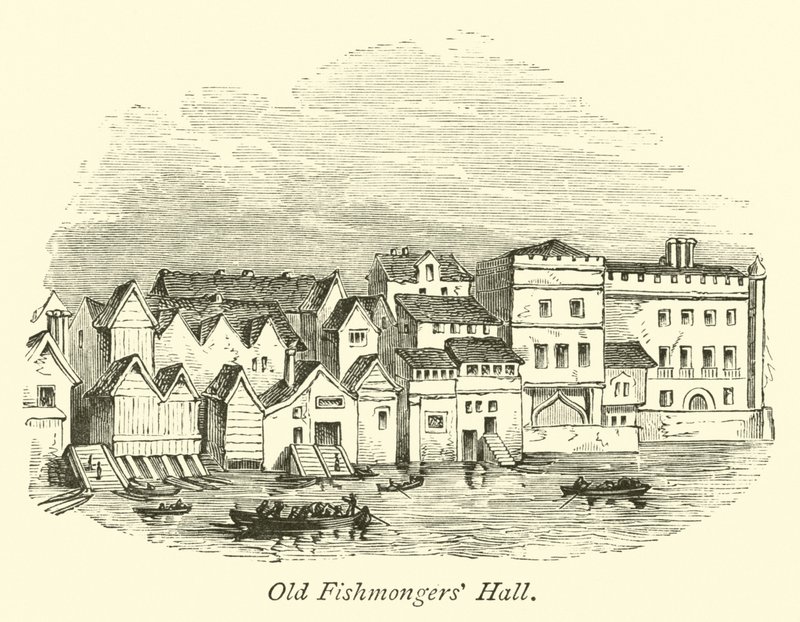 Alte Fishmongers Hall von English School
