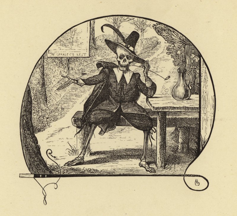 Alter Hobson, John Milton (Gravur) von English School