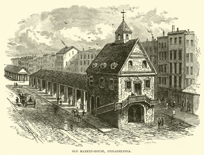 Altes Markthaus, Philadelphia von English School