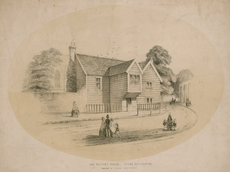 Altes Pfarrhaus in Stoke Newington von English School