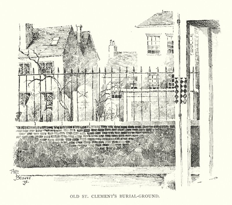 Alter Friedhof von St. Clement von English School