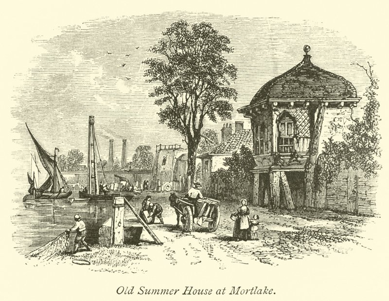 Altes Sommerhaus in Mortlake von English School