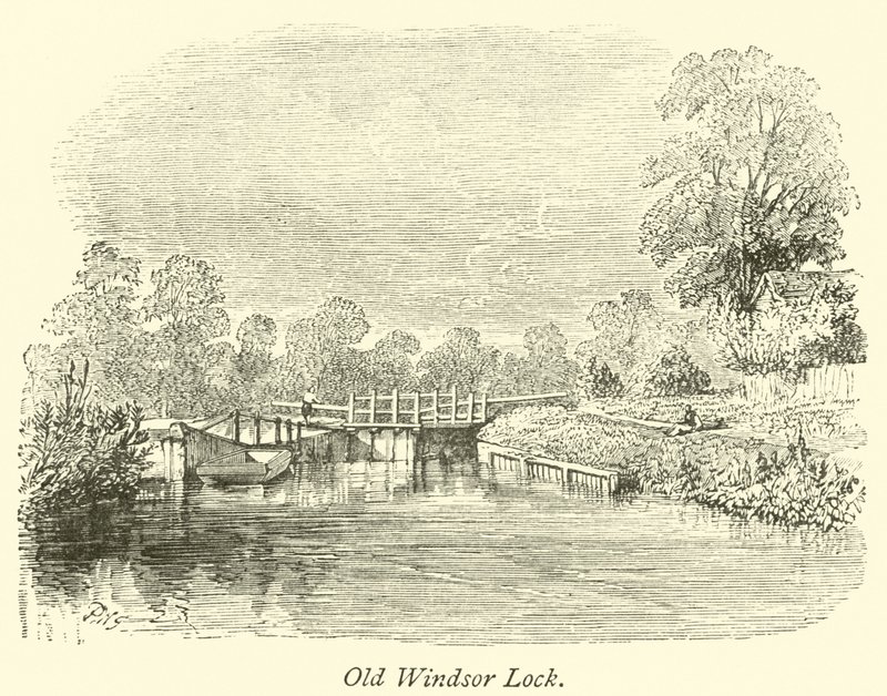 Altes Windsor-Schloss von English School
