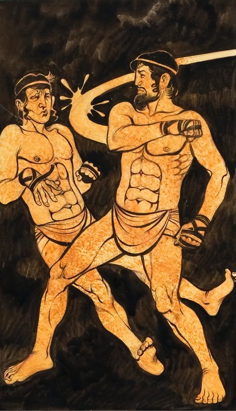 Olympische Spiele: Boxer von English School