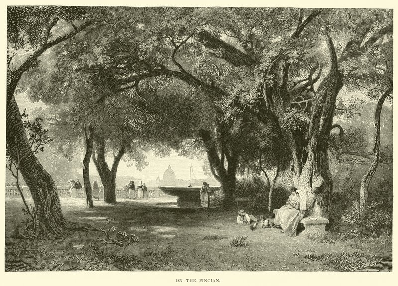 Auf dem Pincio von English School