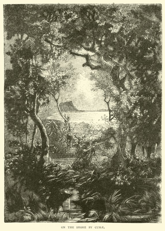Am Ufer bei Cumae von English School