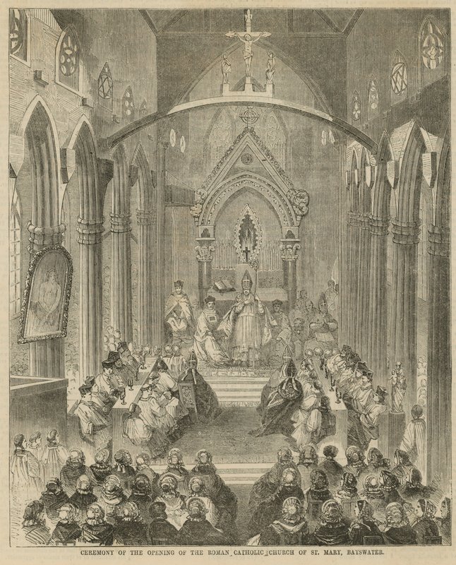 Eröffnung der Kirche St. Mary von English School