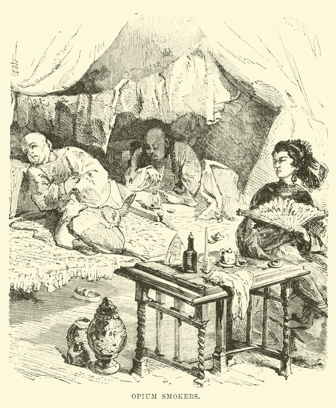 Opiumraucher von English School