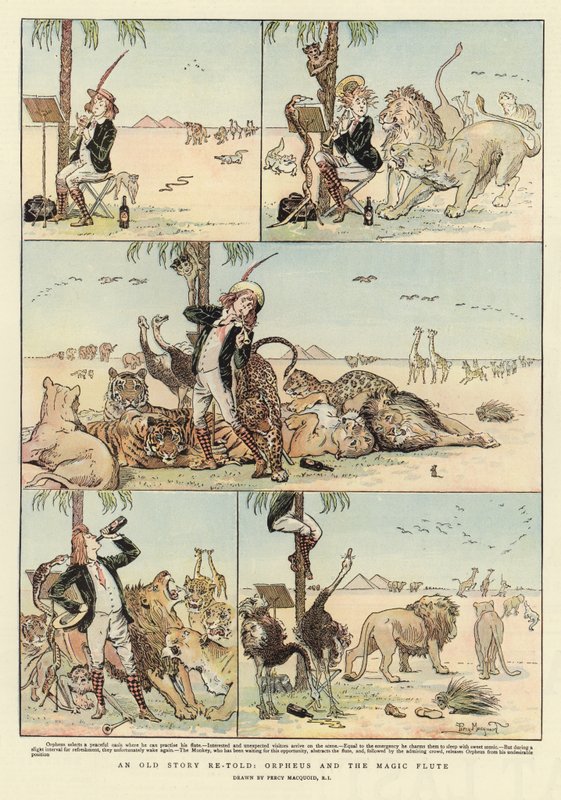 Orpheus und die Zauberflöte von English School