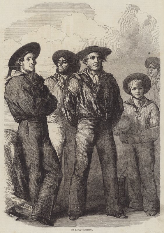 Unsere Marine-Freiwilligen von English School