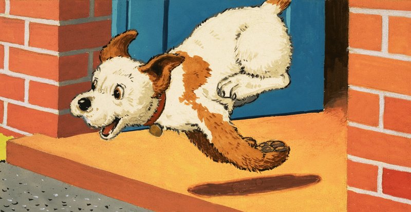 Paddy-Paws der Welpe von English School