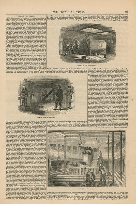 Seite aus The Pictorial Times von English School