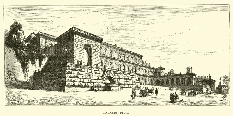 Palazzo Pitti von English School