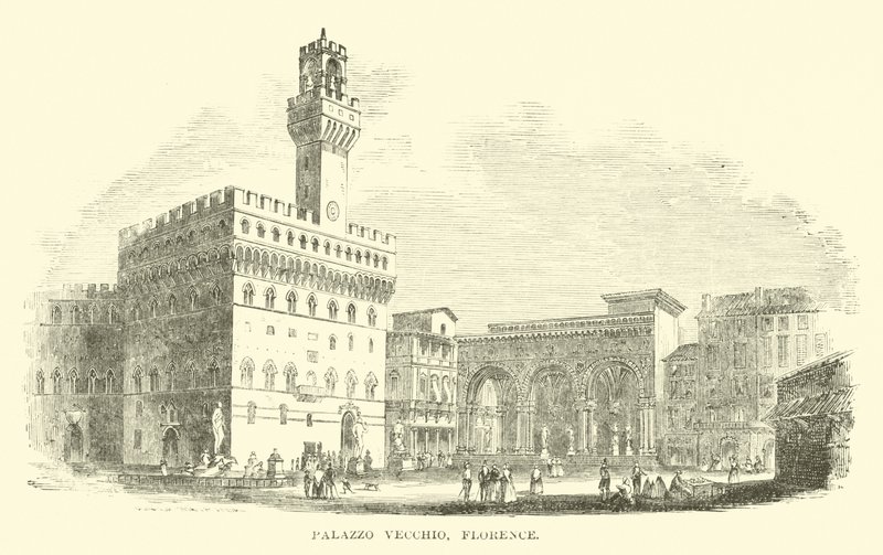 Palazzo Vecchio, Florenz von English School