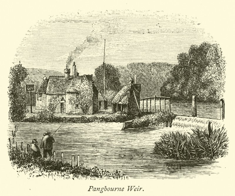 Pangbourne Weir von English School