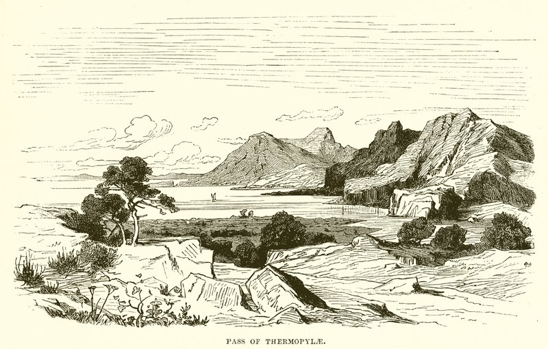 Pass von Thermopylae von English School