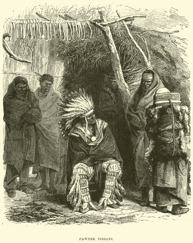 Pawnee-Indianer von English School