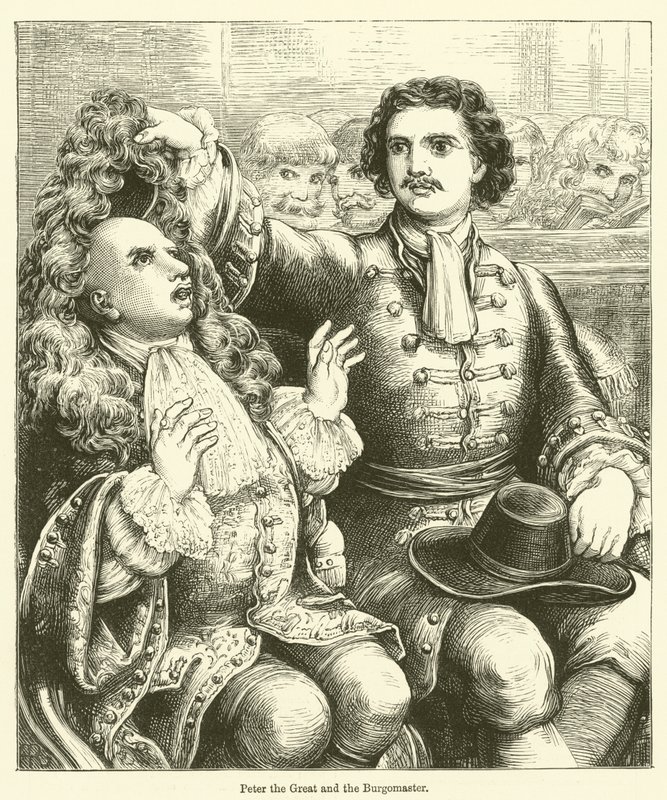Peter der Große und der Bürgermeister von English School