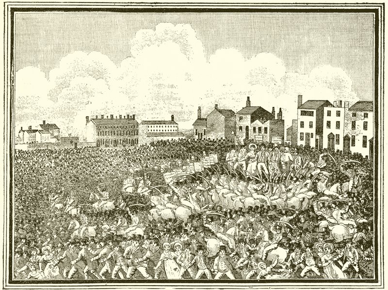 Peterloo-Massaker von English School