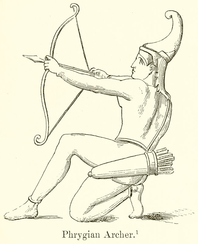 Phrygischer Bogenschütze von English School