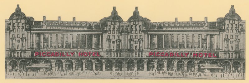 Piccadilly Hotel, London von English School