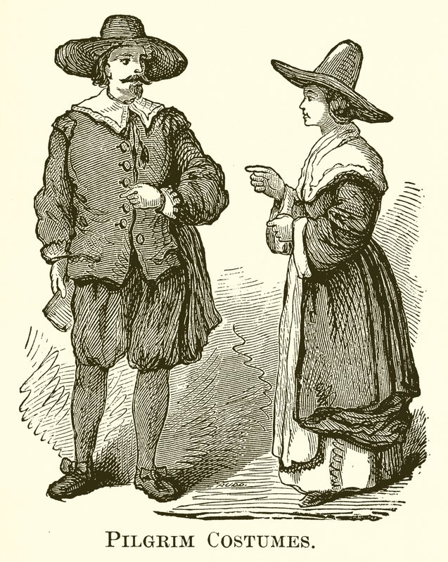 Pilgerkostüme von English School