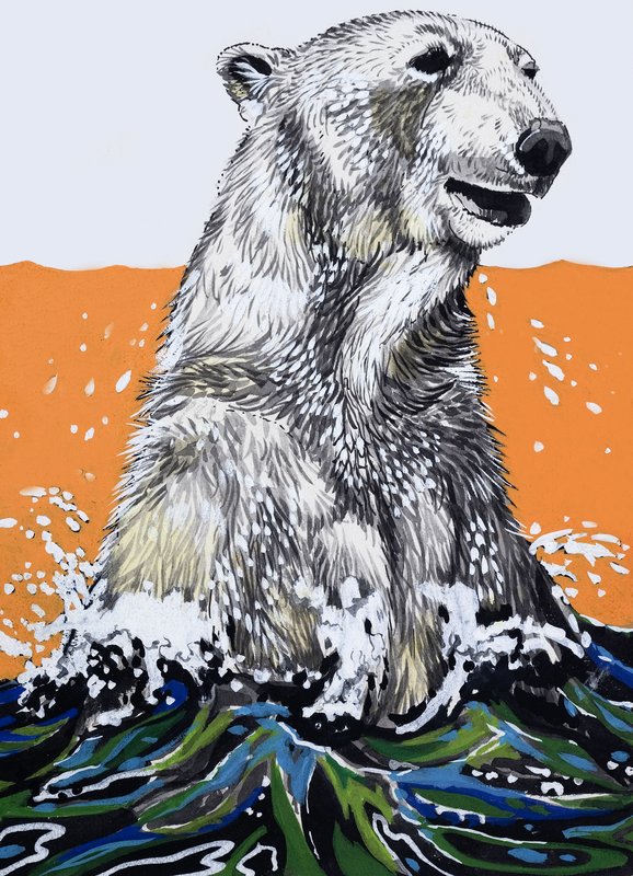Eisbär von English School