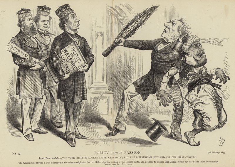 Politik versus Leidenschaft von English School