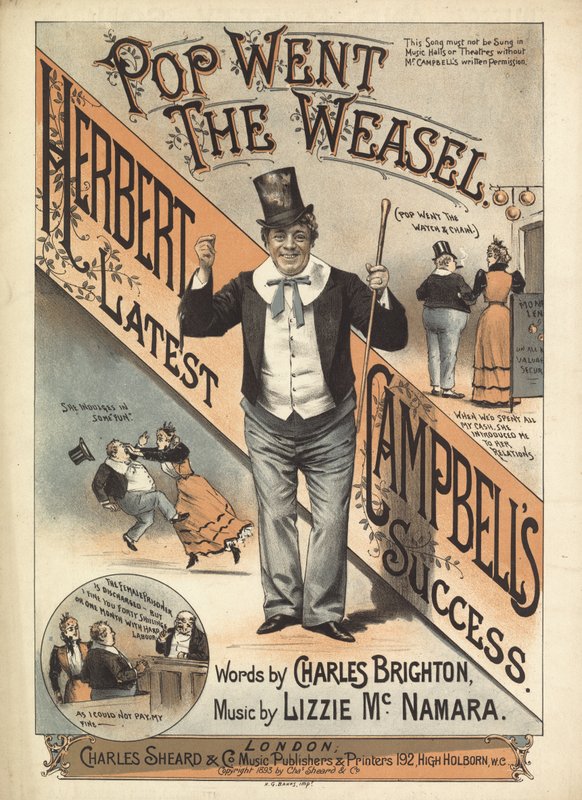 Pop ging das Wiesel von English School