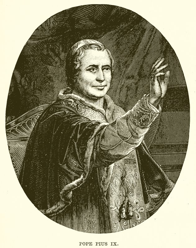 Papst Pius IX. von English School