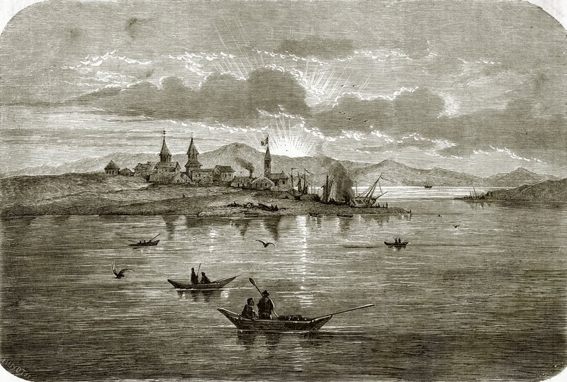 Hafen von Ochotsk von English School