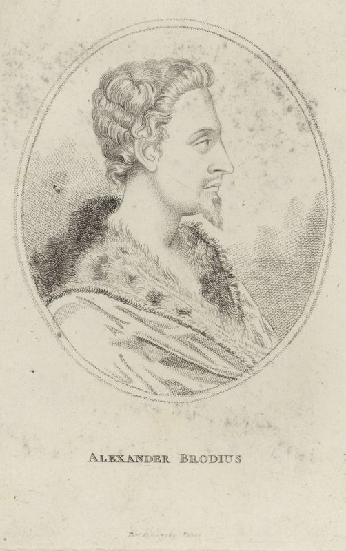 Porträt von Alexander Brodius von English School