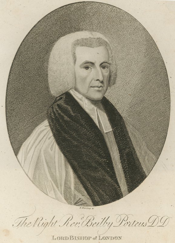 Porträt von Beilby Porteus von English School