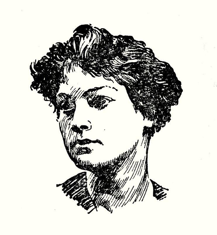 Porträt von Dorothy Parker von English School