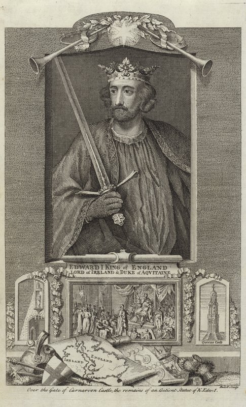 Porträt von Eduard I. von England von English School