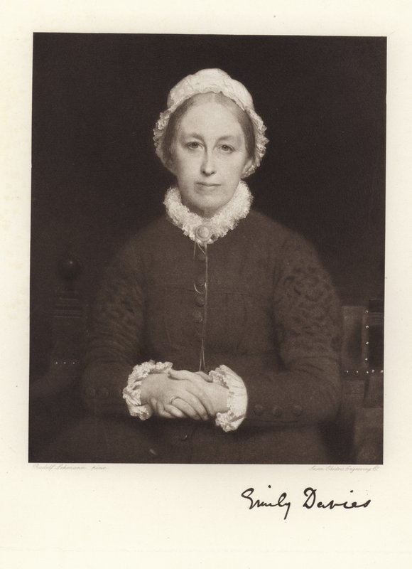 Porträt von Emily Davies von English School