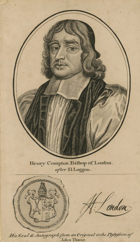 Porträt von Henry Compton von English School