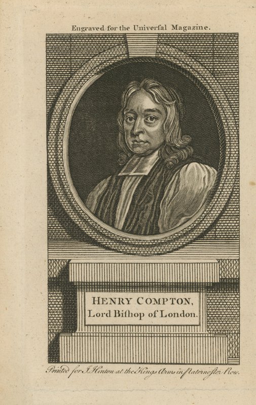 Porträt von Henry Compton von English School