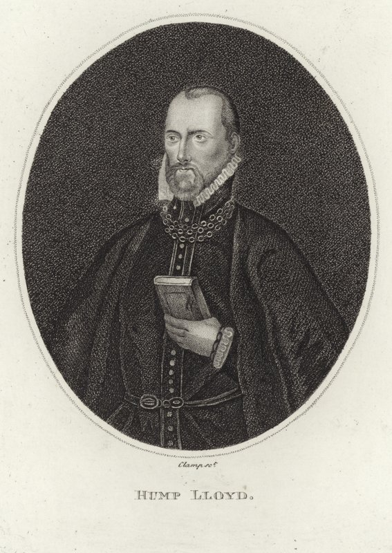 Porträt von Humphrey Lloyd von English School