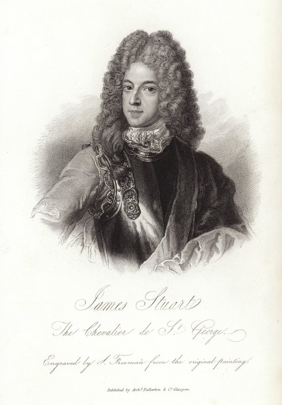 Porträt von James Stuart von English School