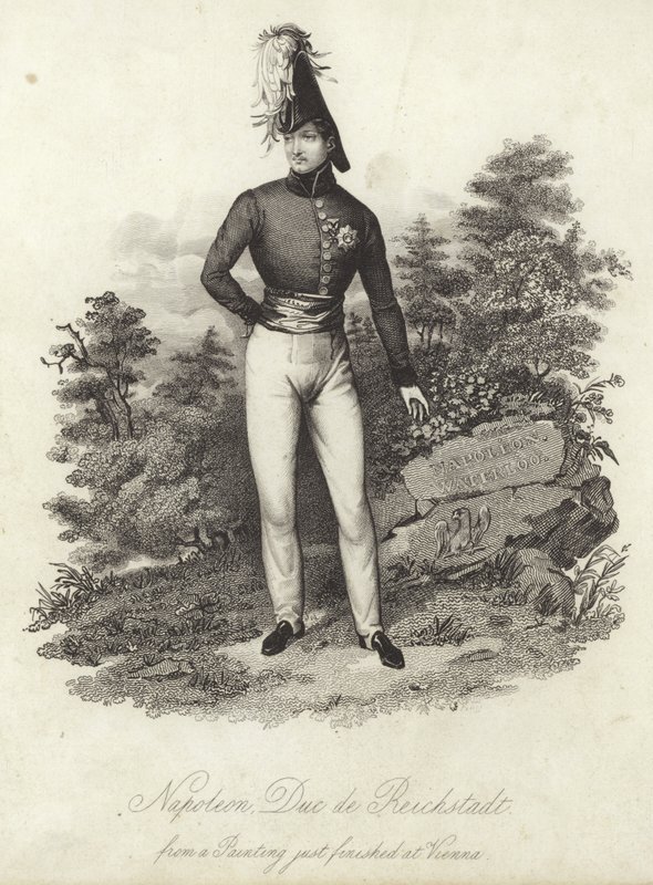 Porträt von Napoleon II von English School