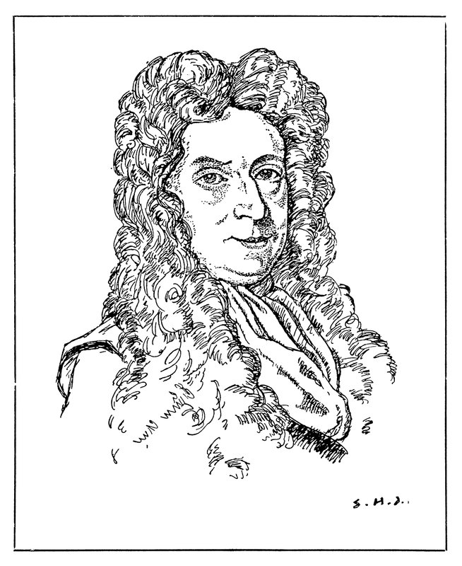 Porträt von Nehemiah Grew von English School