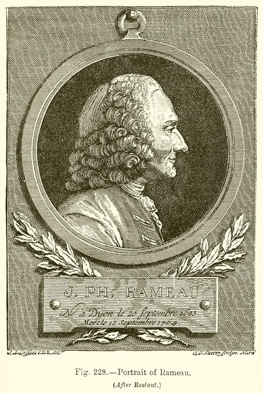 Porträt von Rameau von English School