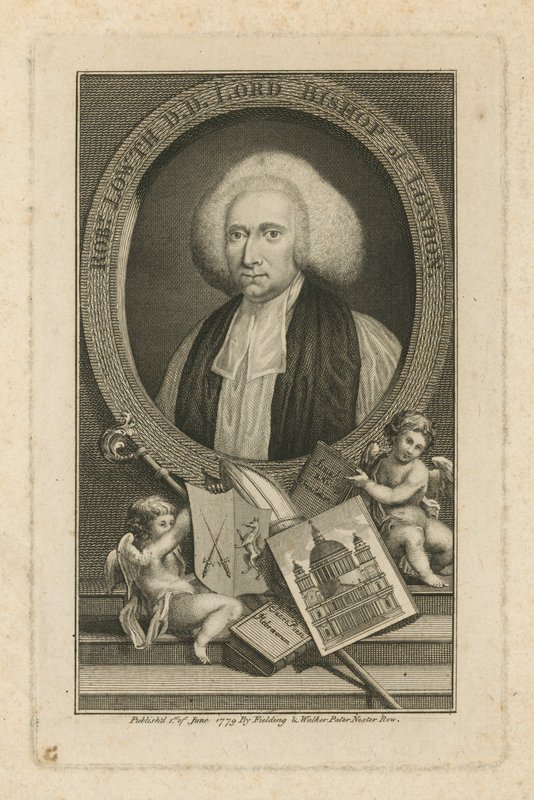Porträt von Robert Lowth von English School